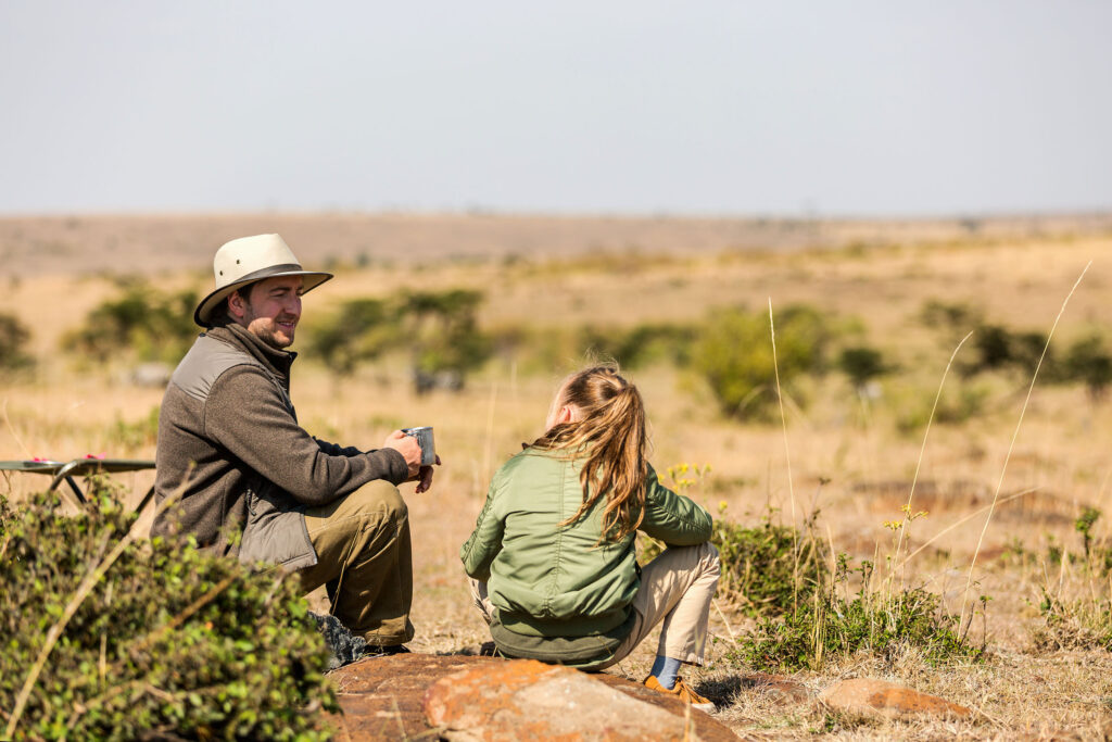 An African Safari is a perfect family vacation.